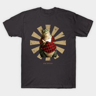 Earl Sinclair Retro Japanese The Dinosaurs T-Shirt